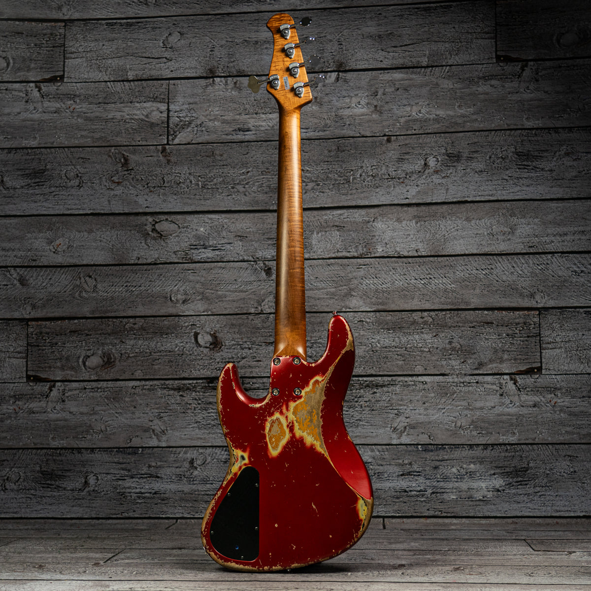 Xotic XJ-1T 5 String Bass - Dark Candy Apple Red / 3-Tone Burst