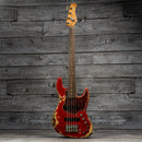 Xotic XJ-1T 5 String Bass - Dark Candy Apple Red / 3-Tone Burst