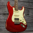 Xotic XSC-2 - Candy Apple Red, Medium Aging