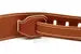 Levy's 2 1/2" Wide Walnut Veg-tan Leather Guitar Strap.
