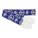 Souldier Young Peace Dove Blue Guitar Strap