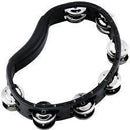 Meinl Headliner Tambourine Guiro Steel Jingles Black