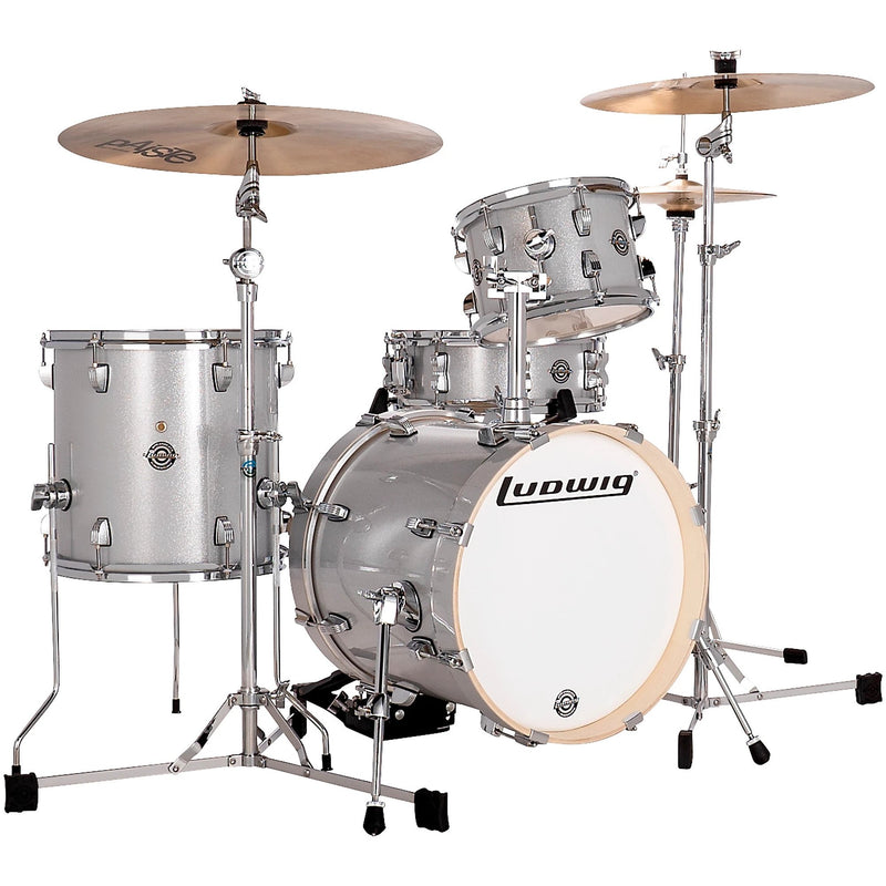 Ludwig Breakbeats By Questlove 4-piece Shell Pack - Silver Sparkle