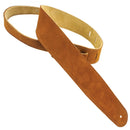 Henry Heller 2" Suede Guitar Strap - Brown