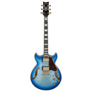 Ibanez Artcore Expressionist AM93QM - Jet Blue Burst