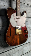 Fender Custom Shop Telecaster Thinline 4A Flame Koa Top - Hand Stained Body w/ Sienna Sunburst (by Master Builder Apprentice George Ruiz)