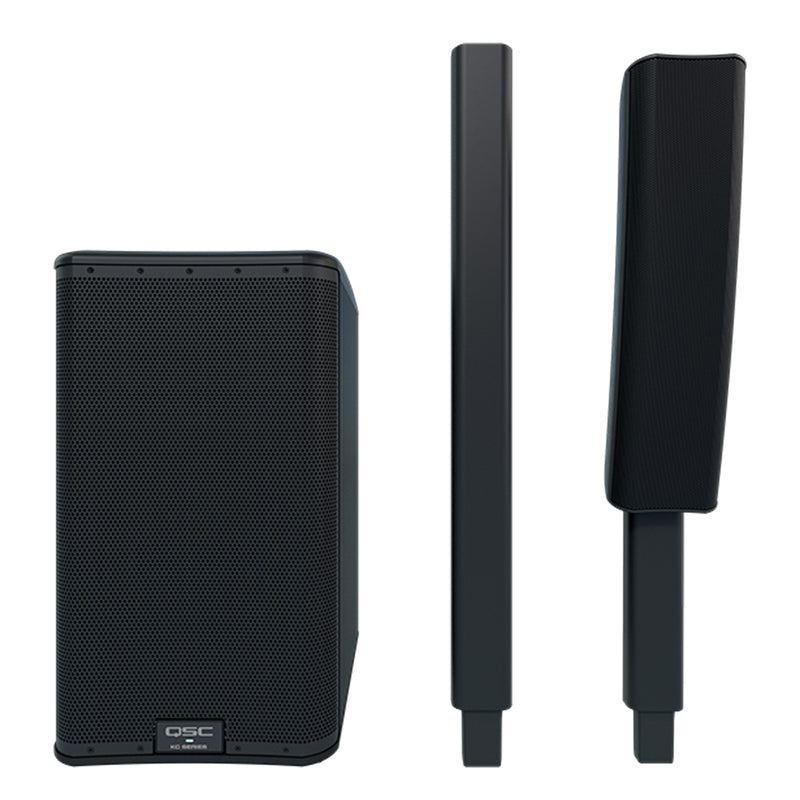 QSC KC12 Powered 3-Way Column PA System