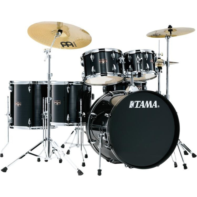 Tama Imperialstar 6pc. Kit w/ Cymbals and Hardware - Hairline Black