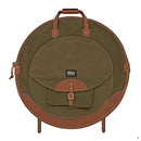 Tackle Canvas Cymbal Bag - Forest Green w/ Tan Trim - 22"
