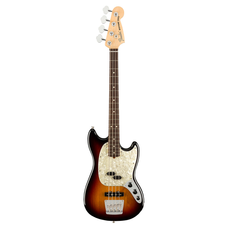 Fender American Performer Mustang Bass - Rosewood Fingerboard, 3-Color Sunburst