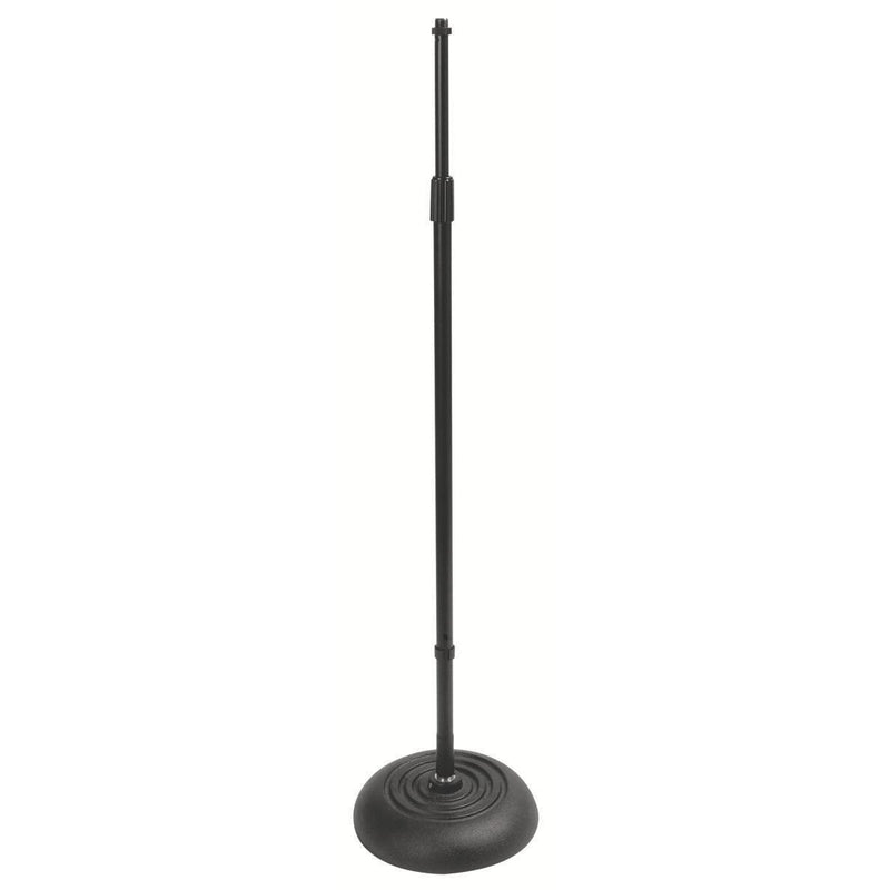On-Stage Stands MS7201QTR Quarter-Turn Round-Base Mic Stand