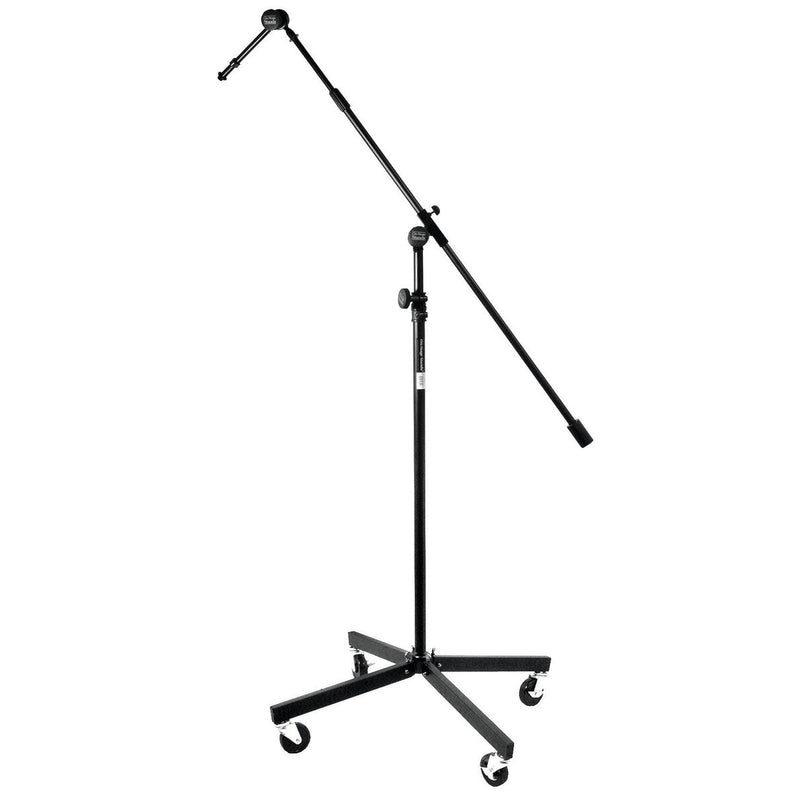 On-Stage Stands SB96+ Tripod Studio Mic Boom with 7" Mini Boom Extension and Casters