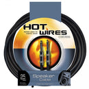 Hot Wires SP14-25SQ Speakon Cable with Neutrik Connectors (25', NL2-QTR)