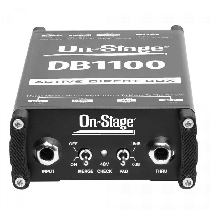 On-Stage Audio DB1100 Active DI Box