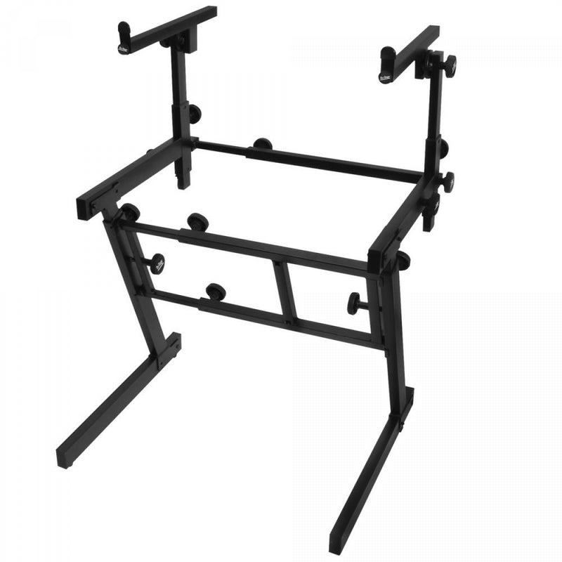On-Stage Stands KS7365EJ Folding-Z Keyboard Stand with Second Tier