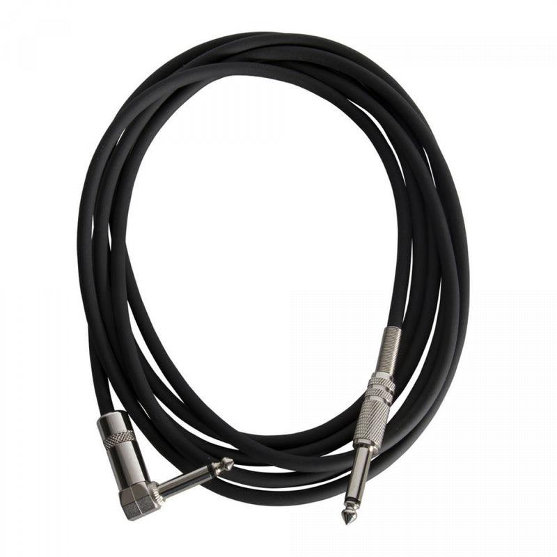 On-Stage Stands IC-10R Instrument Cable (QTR Right Angle-QTR, 10')