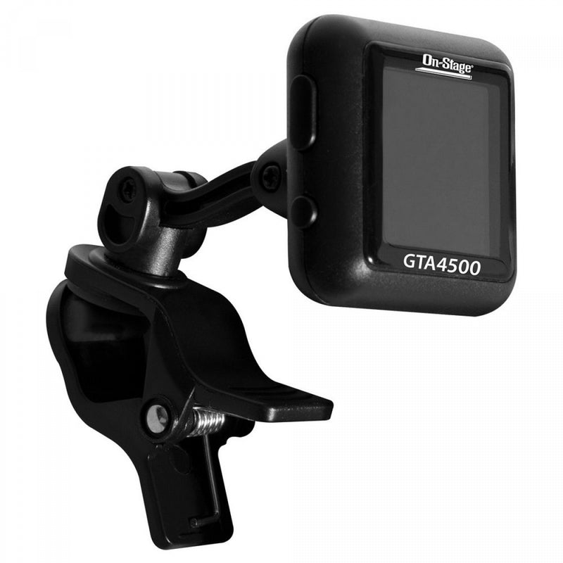On-Stage Stands GTA4500 Rechargeable Clip-On Tuner
