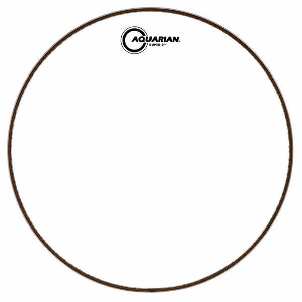Aquarian Super-2 Clear 5/7 Double Ply Drumhead, 15"
