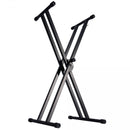On-Stage Stands KS7171 Double-X Keyboard Stand with Bolted Construction