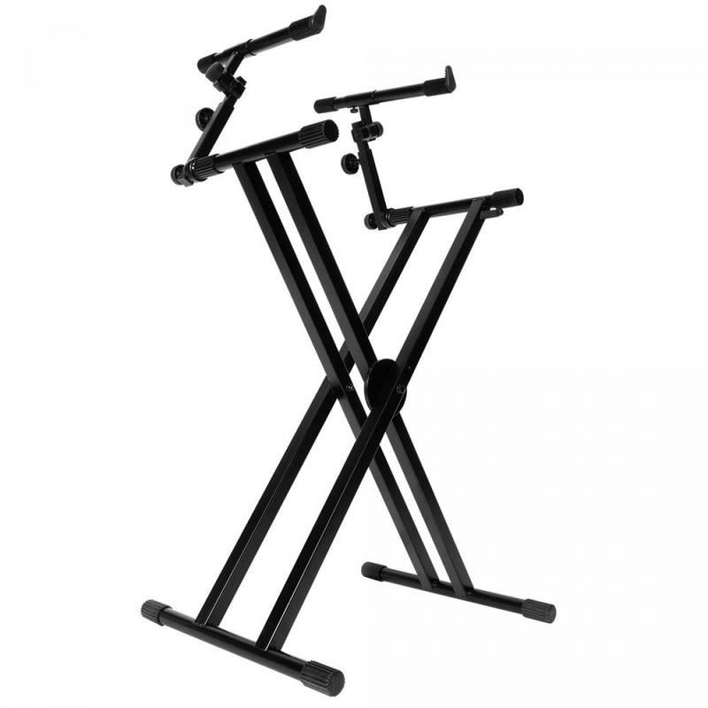 On-Stage Stands KS7292 Double-X ERGO-LOK Keyboard Stand with Second Tier