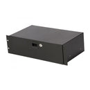 On-Stage Stands RDLS3000 3U Locking Rack Drawer (Shallow)