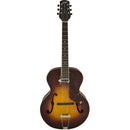 Gretsch G9555 New Yorker Archtop Guitar with Pickup - Semi-gloss, Vintage Sunburst