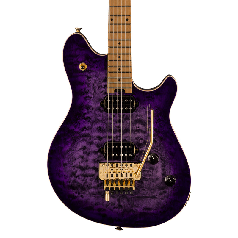 EVH Wolfgang Special QM - Baked Maple Fingerboard, Purple Burst