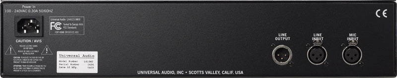 Universal Audio LA-610 Mk2 Classic Tube Recording Channel