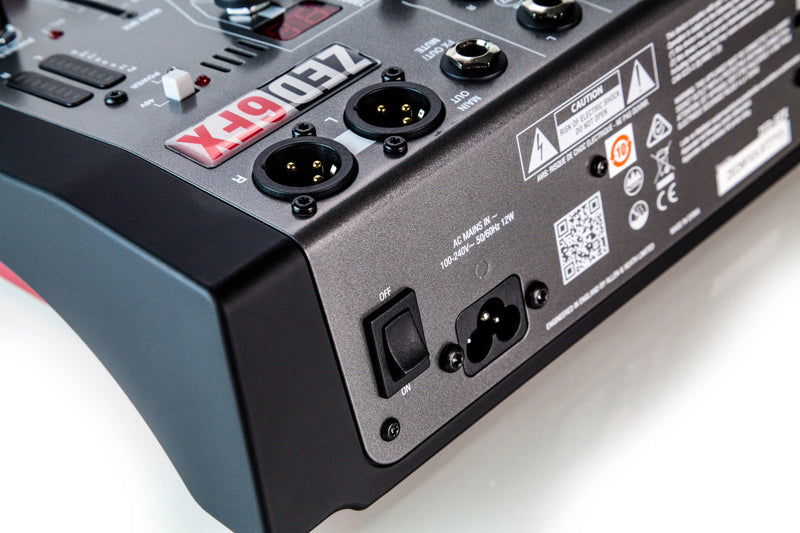Allen & Heath ZED-6FX 6 Channel Mixer With Effects