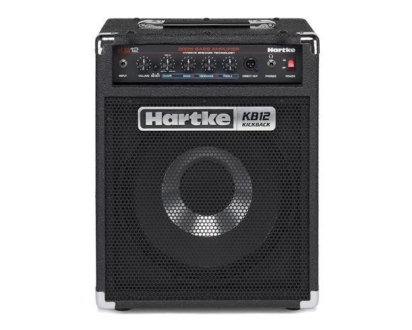Hartke Kickback KB12 1 X 12" Hydrive Speaker, 500 Watts, Class D, 3-Band + Shape Control