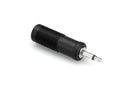 Hosa GMP-113 Adaptor, 1/4 in TS to 3.5 mm TS
