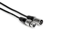 Hosa EBU-025 AES/EBU Cable, Hosa XLR3F to XLR3M, 25 ft