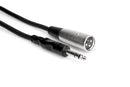 Hosa STX-105M Balanced Interconnect, 1/4 in TRS to XLR3M, 5 ft