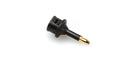 Hosa GOP-490 Fiber Optic Adaptor, Toslink to Mini-Toslink