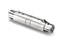 Hosa GXX-145 Gender Changer, XLR3F to Same