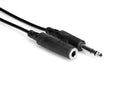 Hosa HPE-310 Headphone Extension Cable, 1/4 in TRS to 1/4 in TRS, 10 ft