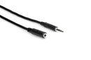 Hosa MHE-105 Headphone Extension Cable, 3.5 mm TRS to 3.5 mm TRS, 5 ft