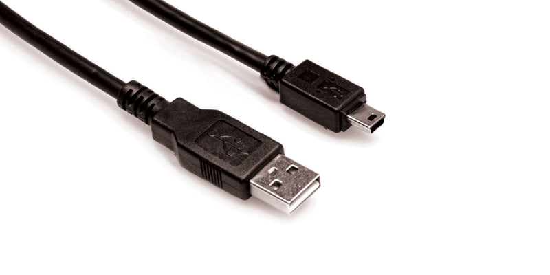 Hosa USB-206AM High Speed USB Cable, Type A to Mini B, 6 ft