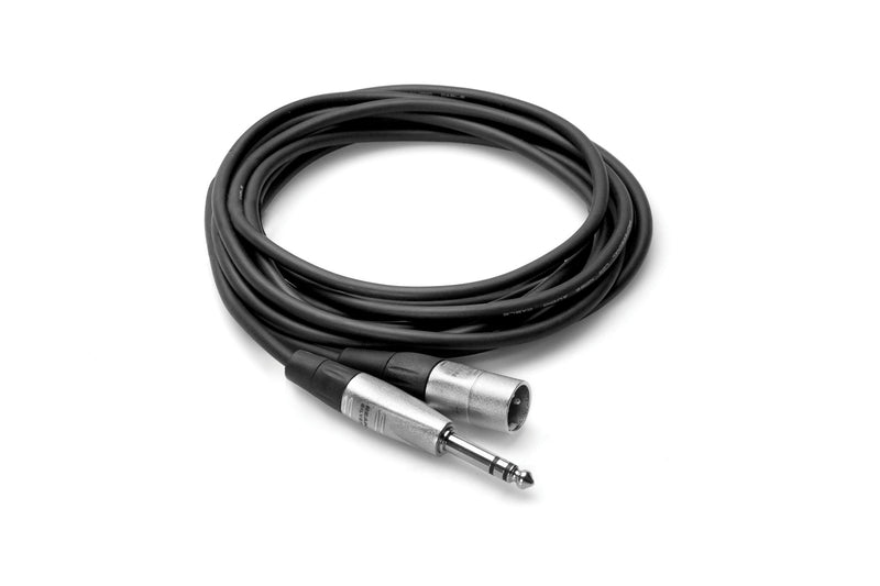 Hosa HSX-010 Pro Balanced Interconnect, REAN 1/4 in TRS to XLR3M, 10 ft