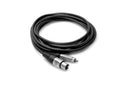 Hosa HXR-003 Pro Unbalanced Interconnect, REAN XLR3F to RCA, 3 ft