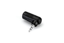 Hosa GMP-467 Right-angle Adaptor, 3.5 mm TRS to 2.5 mm TRS