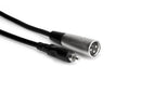 Hosa XRM-105 Unbalanced Interconnect, RCA to XLR3M, 5 ft