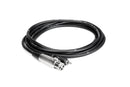 Hosa XRF-105 Unbalanced Interconnect, XLR3F to RCA, 5 ft