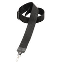 Levy's 2" Wide Black Soft-hand Polypropylene Banjo Strap