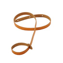 Levy's  3/4" Wide Tan Genuine Leather Mandolin Strap