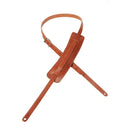 Levy's  5/8" Wide Brown Veg-tan Leather Guitar Strap