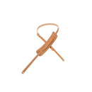 Levy's  5/8" Wide Natural Veg-tan Leather Guitar Strap