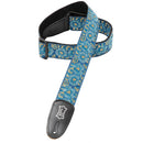 Levy's  2" Wide Blue Jacquard Guitar Strap