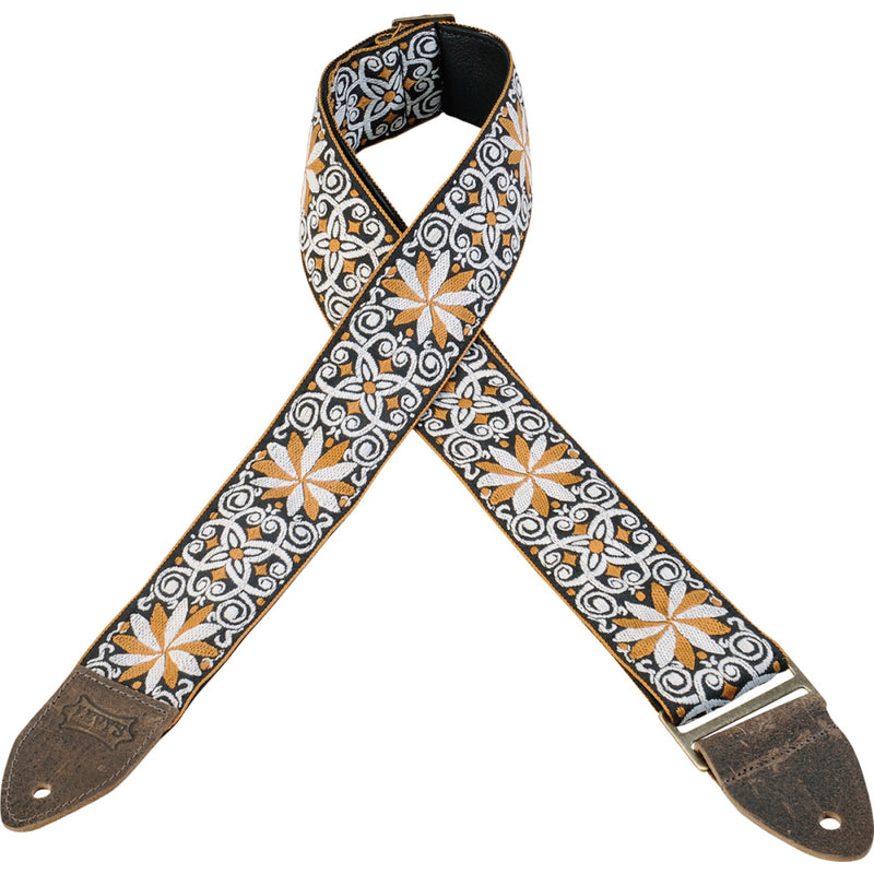 Levy's  2" Wide Jacquard Guitar Strap