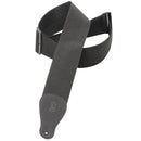 Levy's  3" Wide Black Polypropylene Guitar Strap